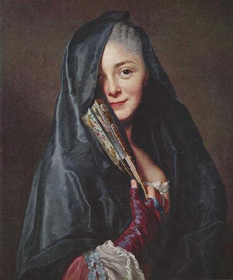 Alexander Roslin Dame mit Schleier oil painting image